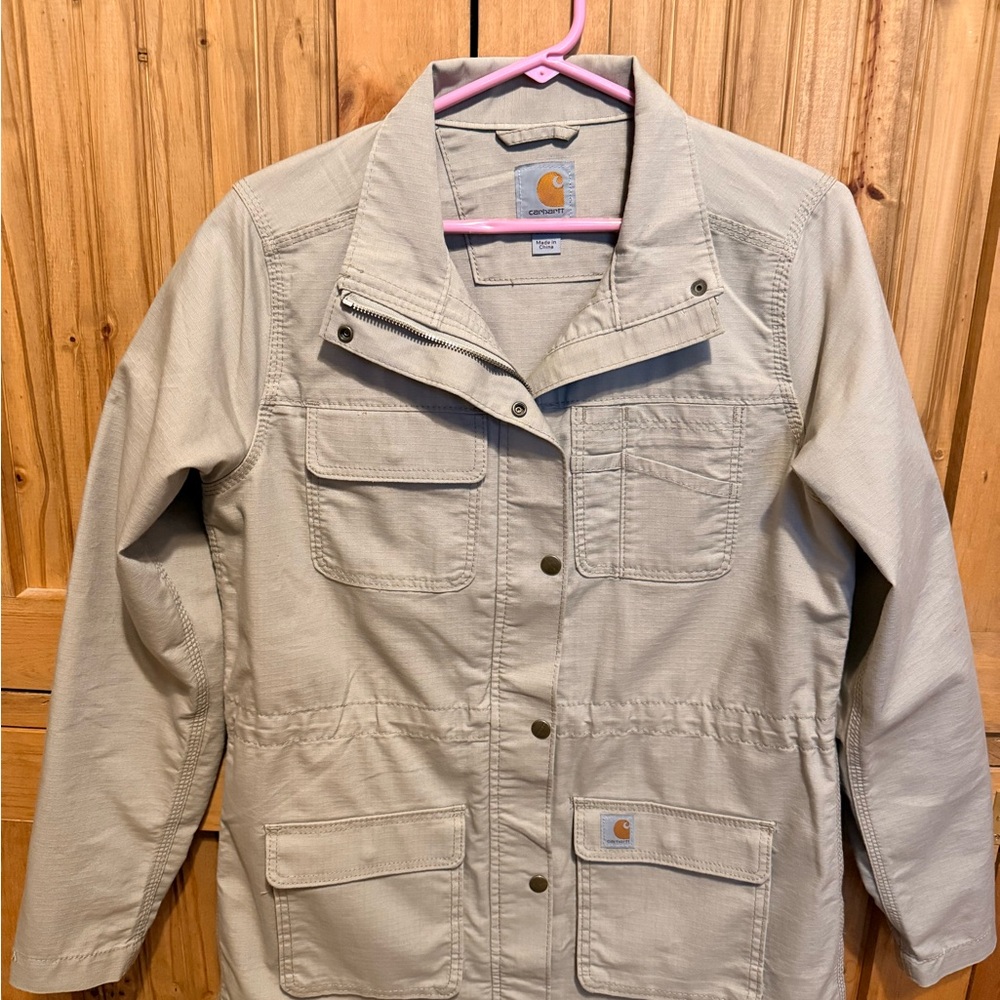 Carhartt Women's Light Tan Utility Jacket